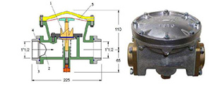 CLAPET ANTI-SIPHON 1''1/2  