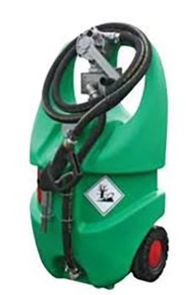 CUVE DE TRANSPORT 55L ESSENCE EQUIPEE POMPE ROTATIVE ATEX