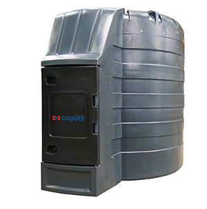 CUVE STOCKAGE FUEL PEMD 10000L GROUPE 70L/M AVEC GESTION