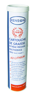 CARTOUCHE DE GRAISSE 400G EXTREME PRESSION GRADE 2