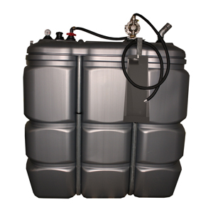 CUVE PEHD 750L HUILE USAGEE POMPE 1:1 70L/M